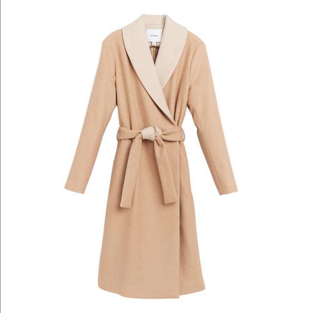 Cuyana Soft Wrap Coat - XS